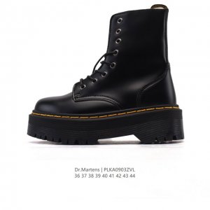 Company-grade DR. Martens Dr. Martin leather shoes for men and women, featuring