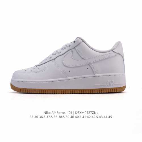 Corporate Af1 Nike Air Force 1 07 Low Air Force One White Shoes Thick Sole Heigh