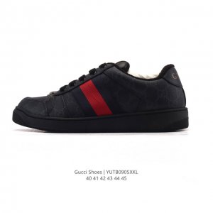 Corporate-grade Gucci men's shoes. Gucci Screener series distressed, dirty shoe