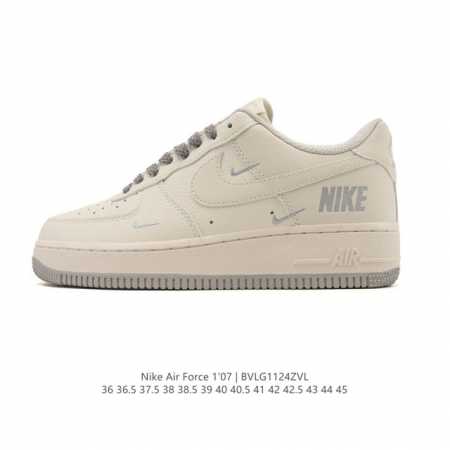 Nike Air Force 1 '07 Low, a versatile, platform, low-top white sneaker with cus - Click Image to Close