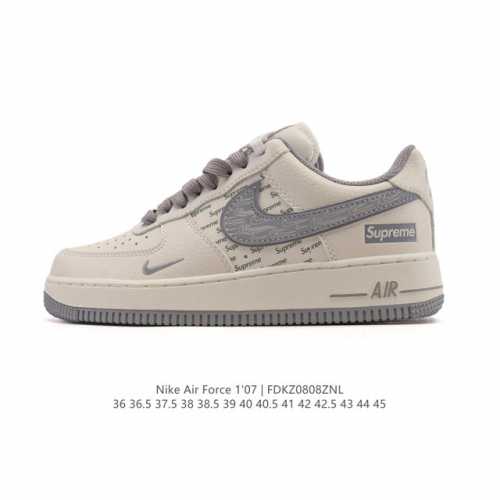 New Af1 Nike Air Force 1 '07 Low, a versatile sneaker with a thick, cushioned s