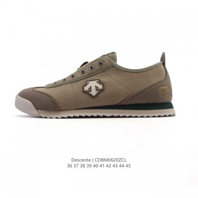 Corporate-level Descente Chron retro canvas sports casual shoes for men and wome