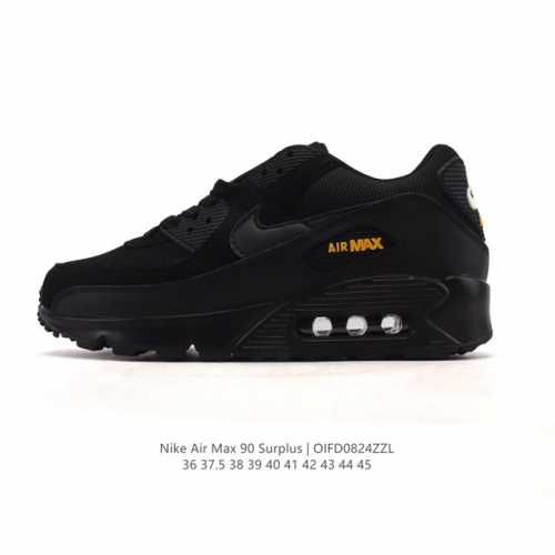Nike Air Max 90 Surplus men's and women's casual sneakers are air-cushioned, bre