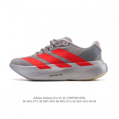 Adidas Adizero Evo Sl Sport Comfort, Non-slip, and Wear-Resistant Low-Top Runnin