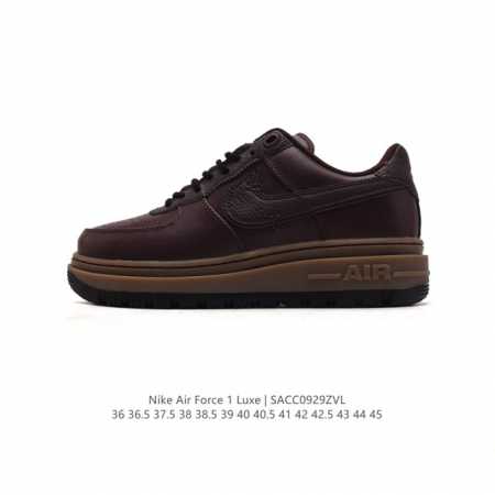 Nike Air Force 1 Low Luxe 1982 Air Force 1 Luxe Swoosh Logo Dd9605- 36 36.5 37. - Click Image to Close