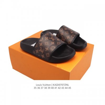 Corporate Louis Vuitton Pool Pillow Comfortable Casual Fashion Beach Shoes Casu