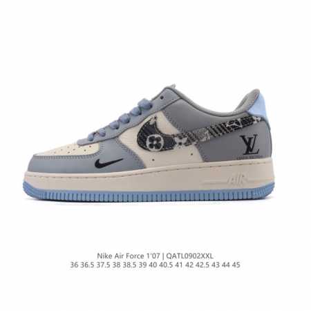 New company-grade Nike Air Force 1 '07 Low Air Force One cushioned, thick-soled - Click Image to Close