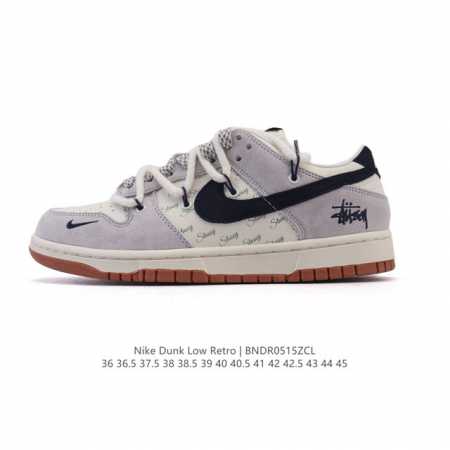 Nike Sb Dunk Low Pro Unisex Sneakerretro Sneakerdeconstructed Double Lacessoft L - Click Image to Close