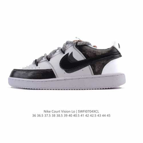 Corporate Nike Court Vision Low Campus Style Retro Basketball Sneakers Men's an