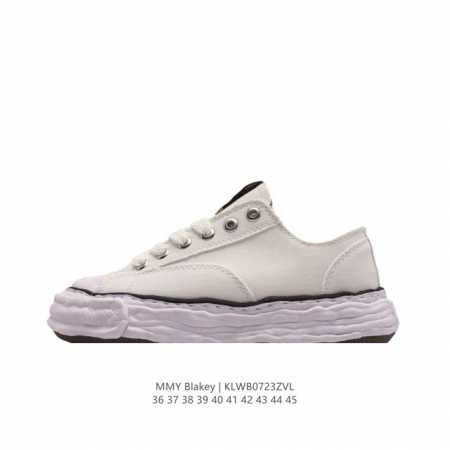 Mmy Blakey mmy Maison Mihara Yasuhiro Original Sole Canvas Low mmy blakey Mmy B - Click Image to Close