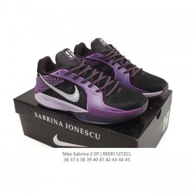 Company-grade Nike Sabrina 2 Ep Anti-slip, Durable, Low-top Cushioning Basketba