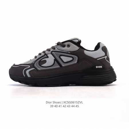 Dior men's shoes D-Connect neoprene sneakers thick sole heightening dad shoes fo - Click Image to Close