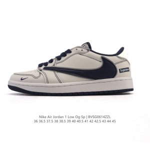 Nike Air Jordan 1 Low Og Sp Military Blue Aj1 Joe 1 reverse hook 2025 new year o