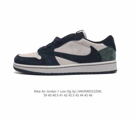 Nike Air Jordan 1 Low Og Sp Military Blue Aj1 1 Aj1 1 Aj1 1 Ts Swoosh Dm7866 39 - Click Image to Close