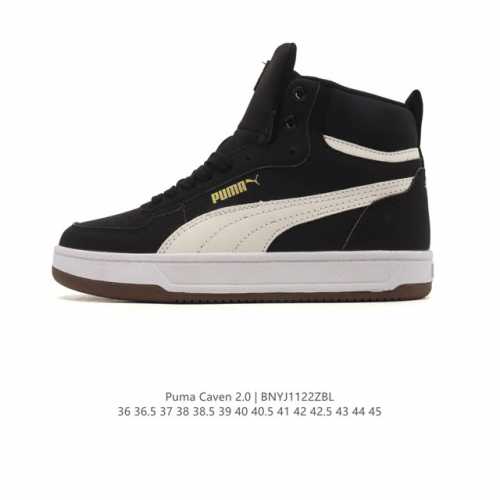 Company Grade Puma Caven 2.0 Unisex High-Top Sneakers. The Caven 2.0 is a subtl