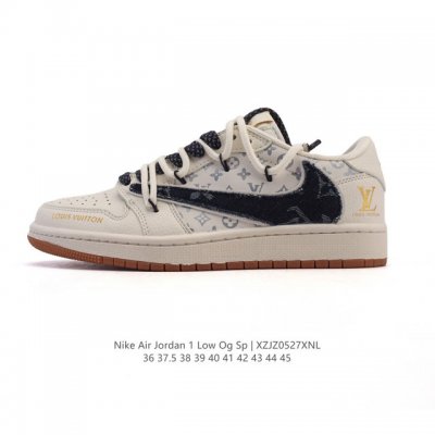 Company-Level Genuine Nike Air Jordan 1 Low Og Sp Military Blue Aj1 Joe 1 Invert