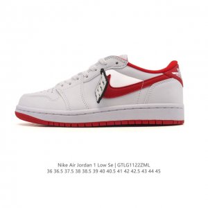 Genuine Nike Air Jordan 1 Low AJ1 (Company Grade) - A retro-inspired casual bas