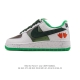 Nike Air Force 1 '07 Low, a versatile, platform, low-top white sneaker with cus
