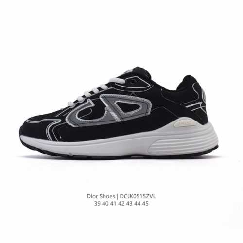 dior Dior Men's Shoes D-Connect Neoprene Sneakers Thick-Soled Height-Enhancin