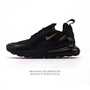 Nike Air Max 270 Rear Half Air Cushioning Sports Shoes Fashionable Men's Running