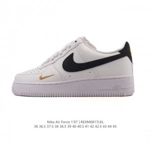 Special Offer: Nike Air Force 1 '07 Low, Air Force One white cushioned sneakers.