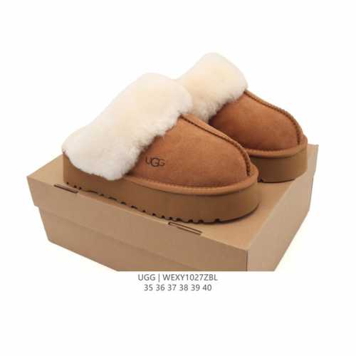 Company-grade Ugg cotton snow boots, playful and cute with a versatile design an