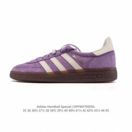 Company-level Adidas Handball Spezial low-top clover college style retro casual - Click Image to Close