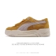 a company-grade Puma Oslo Maja Wn's 2025 new white platform sneakers with thick