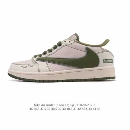 Authentic Nike Air Jordan 1 Low Og Sp Military Blue Aj1 Air Jordan 1 reverse toe - Click Image to Close