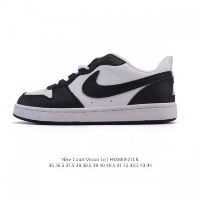 Nike Men's And Women's Sports Shoes Court Borough Low Small Air Force Low-Top Sn
