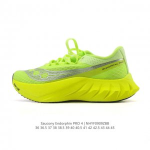 Saucony Endorphin Pro 4 Land Speed Carbon Plate Sports Training Running Shoes Co