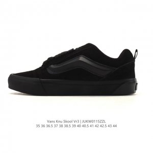 Vans Knu-Skool Vr3 Lx loafers with leather upper. The Campbell's Julian series l
