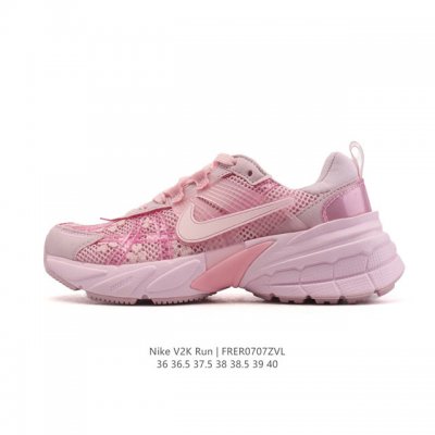 Corporate Nike V2K Run Shock Absorption and Anti-skid Retro Low-top Sports Runn