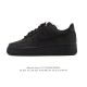 Company-grade Nike Air Force 1 '07 Low platform sneakers, featuring a thick sole