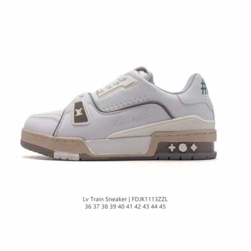 Louis Vuitton Lv 3D logo lv louis Vuitton Trainer Sneaker Low 36-45 Fdjk1113Zzl