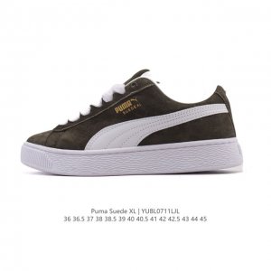 Special Price Puma Casual Shoes Suede XL Series Classic Thick-soled Non-slip Wea