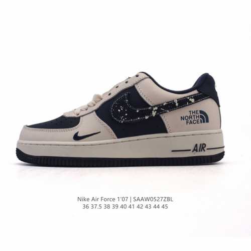 Nike Air Force 1 '07 Low Air Force One White Shoes With Air Cushion. New Style F