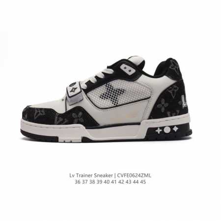 Louis Vuitton Lv 3D logo lv louis Vuitton Trainer Sneaker Low 36-45 Cvfe0624Zml - Click Image to Close