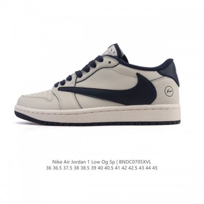 Company-level genuine Nike Air Jordan 1 Low Og Sp Military Blue Aj1 Joe 1 rever