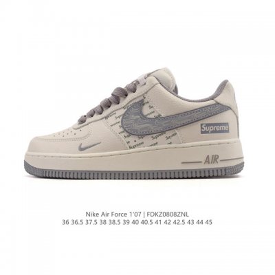 New Af1 Nike Air Force 1 '07 Low, a versatile sneaker with a thick, cushioned s