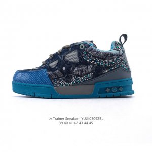 Louis Vuitton Lv 2025 3DLogo LvLouis Vuitton Trainer Sneaker Low 39-45 Yujk0509