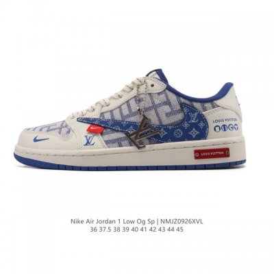 Nike Air Jordan 1 Low Og Sp Military Blue Aj1 Air Jordan 1 Inverted Swoosh, a ne