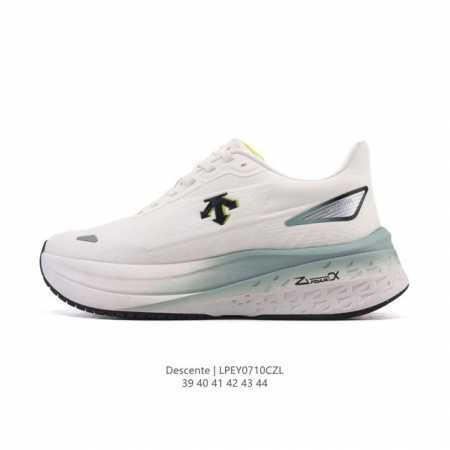 Company-level Descente men's Chron retro fabric sports casual shoes, comfortabl - Click Image to Close