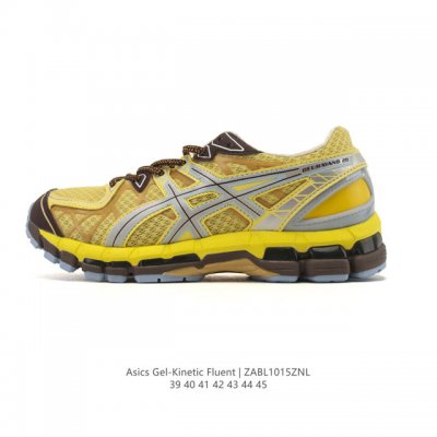 Company Grade Asics Gel-Kinetic Fluent Comfortable and Versatile Synthetic Leath