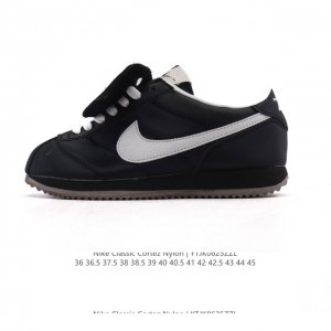 Nike Classic Cortez Nylon Nike Forrest Gump Shoes Oversized Tongue Unisex Sneake