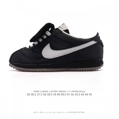 Nike Classic Cortez Nylon Nike Forrest Gump Shoes Oversized Tongue Unisex Sneake