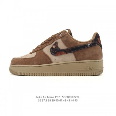 Nike Air Force 1 '07 Low. A versatile, platform, low-top, casual athletic shoe