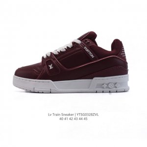 180 Louis Vuitton Lv 3D Logo Lv Louis Vuitton Trainer Sneaker Low 40-45 Ytsg0328