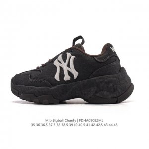 Corporate-level MLB Bigball Chunky New York Yankees thick-soled height-enhancin