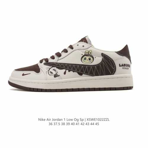 Nike Air Jordan 1 Low Og Sp Military Blue AJ1 Jordan 1 Reverse Swoosh 2025 New L